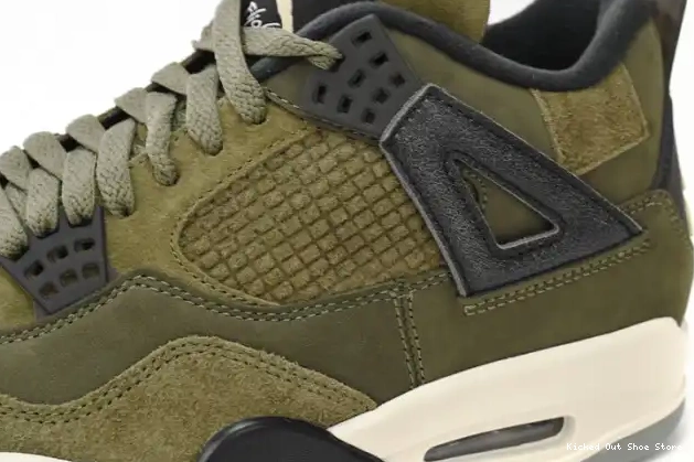 Kicked Out Shoe Store Medium 4 FB9927-200 Craft Jordan Air Olive 0618